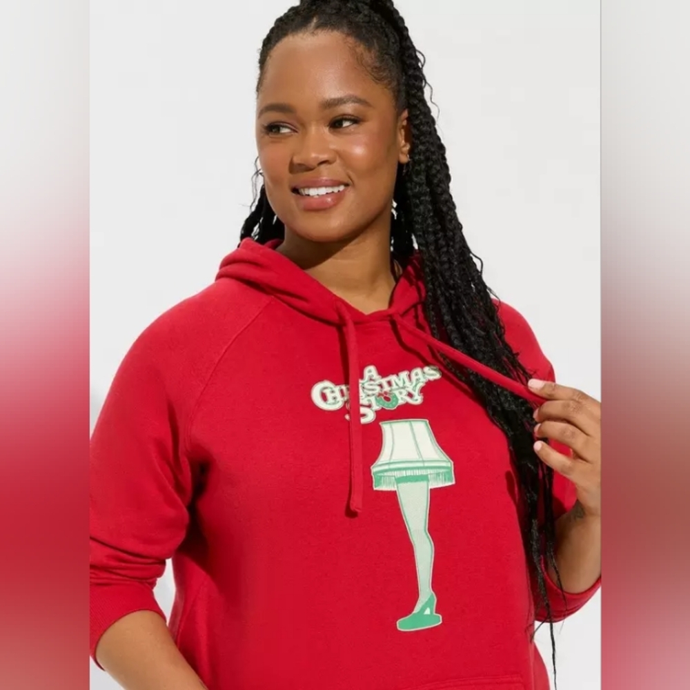 NWT Torrid A Christmas Story Hoodie